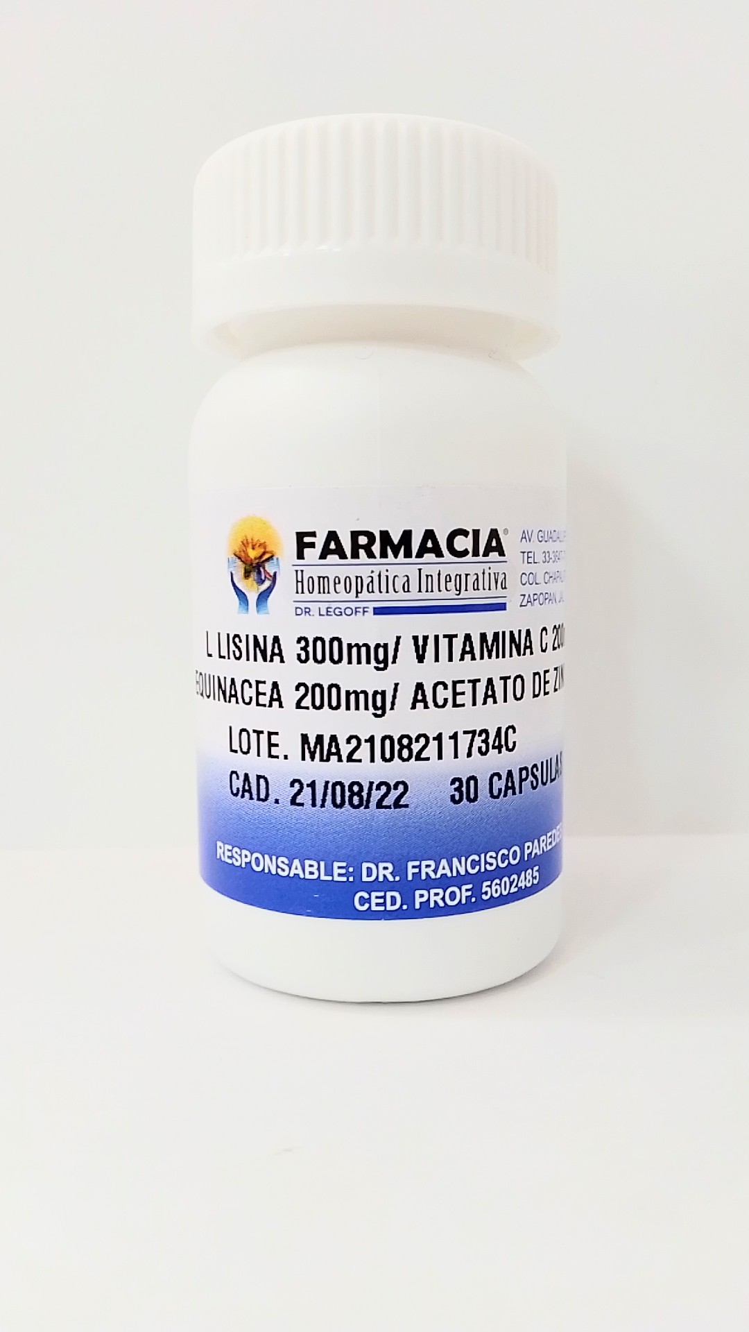 L-LISINA 300MG / VIT. C 200MG / EQUINACEA 200MG / ZINC 10MG